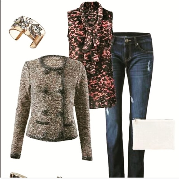 CAbi Ritz Double-Breasted Cardigan - Picture 2 of 7